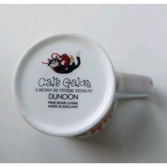 Dunoon Catastrophe Cats Galore Cherry Denman British Kitty Mug Made In England - Picture 13 of 14